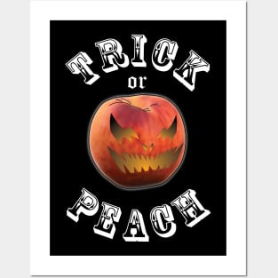 Trick or Peach Posters and Art